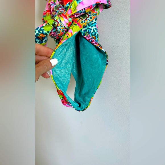 Luli Fama LULI ISLAND - Knotted One Piece, XS + bag - Picture 5 of 8